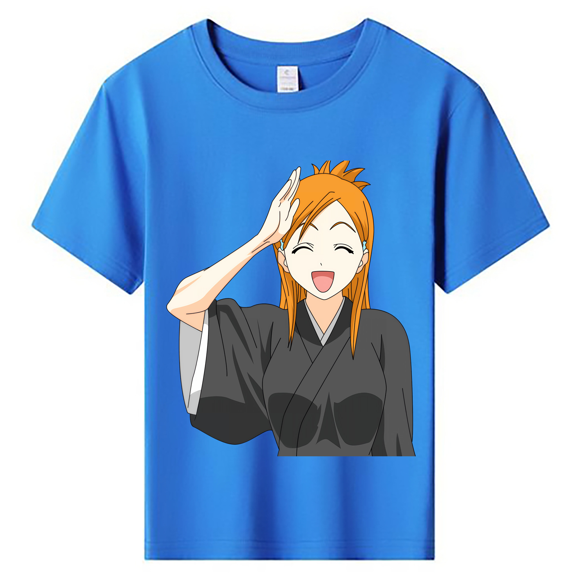 （画像用） ブリーチ 井上織姫（いのうえおりひめ） BLEACH Inoue Orihime 綿100％キッズTシャツ（フロントプリント）